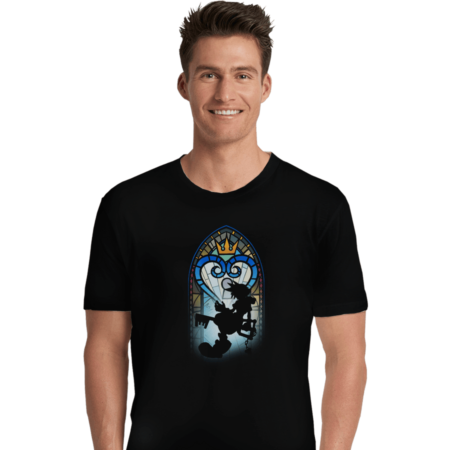 Shirts Premium Shirts, Unisex / Small / Black Heart Window