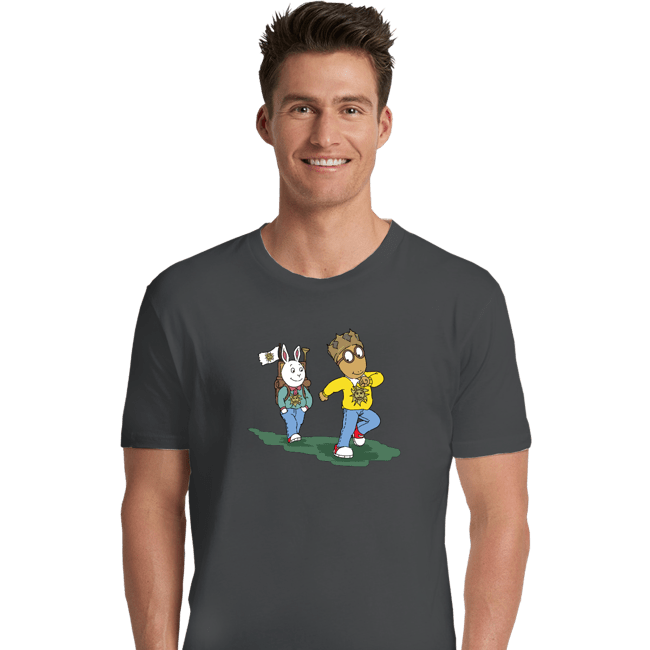 Shirts Premium Shirts, Unisex / Small / Charcoal King Arthur