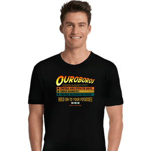 Daily_Deal_Shirts Premium Shirts, Unisex / Small / Black Ouroboros