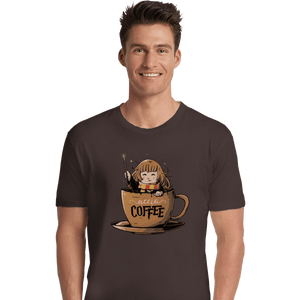 Shirts Premium Shirts, Unisex / Small / Dark Chocolate Accio Coffee