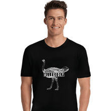 Load image into Gallery viewer, Secret_Shirts Premium Shirts, Unisex / Small / Black Ostrich
