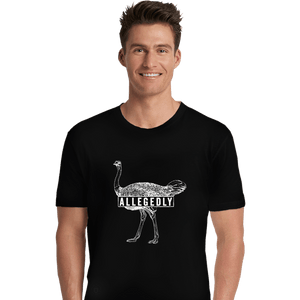 Secret_Shirts Premium Shirts, Unisex / Small / Black Ostrich