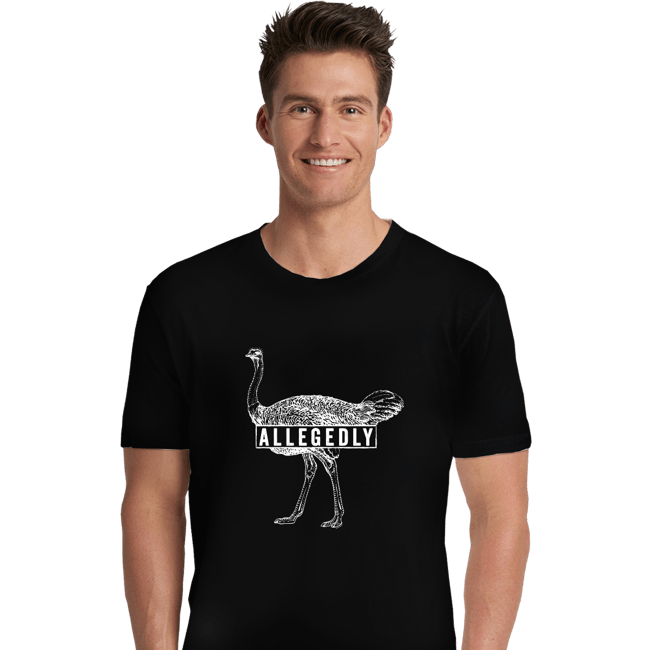 Secret_Shirts Premium Shirts, Unisex / Small / Black Ostrich