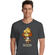 Load image into Gallery viewer, Shirts Premium Shirts, Unisex / Small / Charcoal Isabelle Coffee

