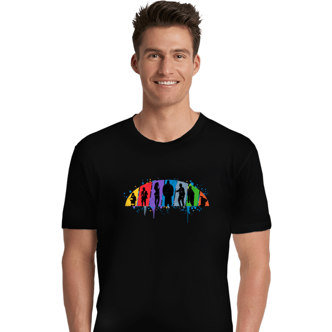 Shirts Premium Shirts, Unisex / Small / Black Under My Umbrella