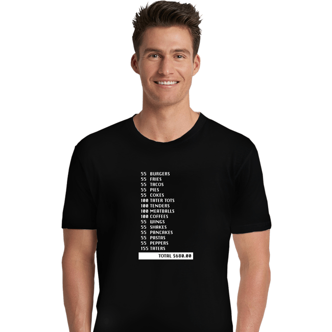 Secret_Shirts Premium Shirts, Unisex / Small / Black 55 Burgers...