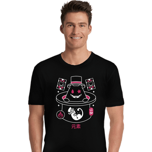 Secret_Shirts Premium Shirts, Unisex / Small / Black Magician Hat Monster