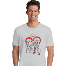 Load image into Gallery viewer, Shirts Premium Shirts, Unisex / Small / White Kingdom Sumi-e
