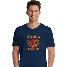 Load image into Gallery viewer, Shirts Premium Shirts, Unisex / Small / Navy Elect Samus - The Prime Candidate
