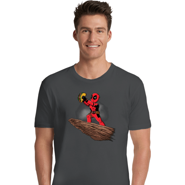 Daily_Deal_Shirts Premium Shirts, Unisex / Small / Charcoal The Tacos King