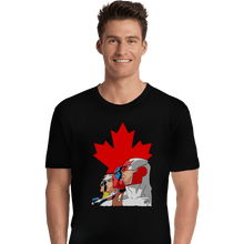 Load image into Gallery viewer, Shirts Premium Shirts, Unisex / Small / Black Captain Canuck And Team Canada
