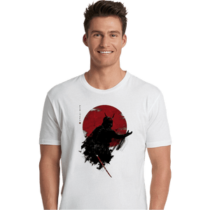 Shirts Premium Shirts, Unisex / Small / White Darth Samurai