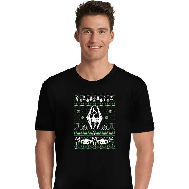 Shirts Premium Shirts, Unisex / Small / Black Skyrim Sweater