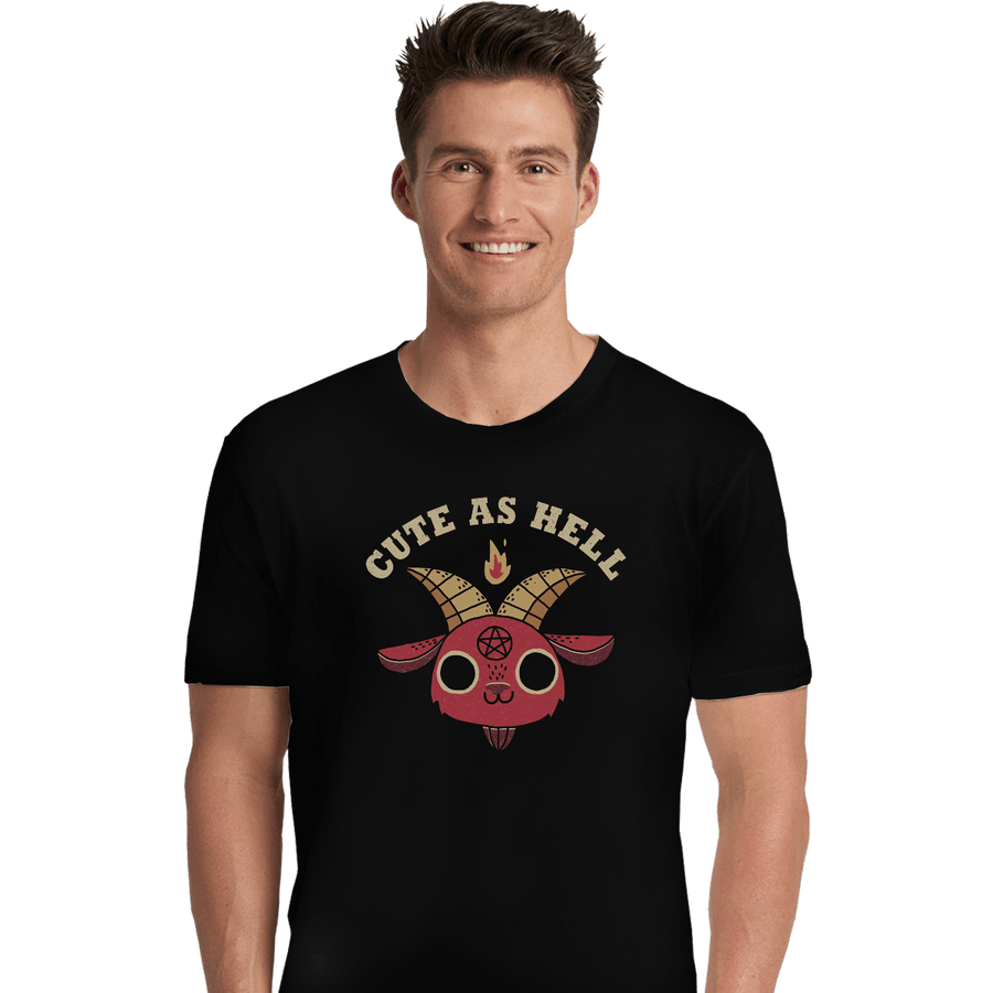 Shirts Premium Shirts, Unisex / Small / Black Cute As Hell