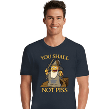 Load image into Gallery viewer, Shirts Premium Shirts, Unisex / Small / Dark Heather You Shall Not Piss
