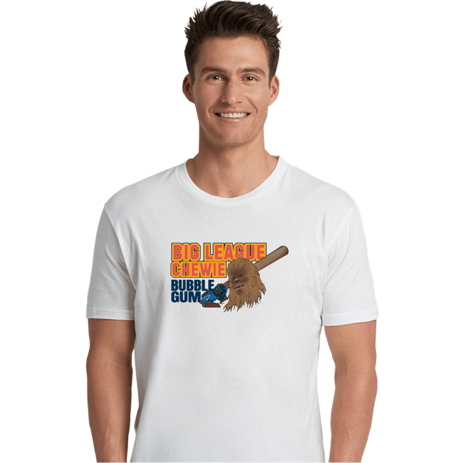 Secret_Shirts Premium Shirts, Unisex / Small / White Big League Chewie