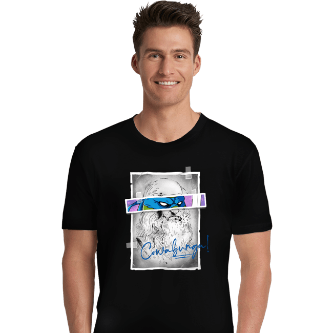 Daily_Deal_Shirts Premium Shirts, Unisex / Small / Black Cowabunga!