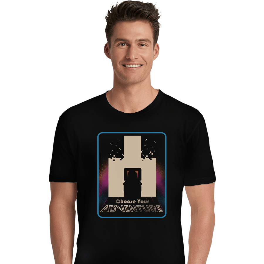 Shirts Premium Shirts, Unisex / Small / Black Choose Your Adventure
