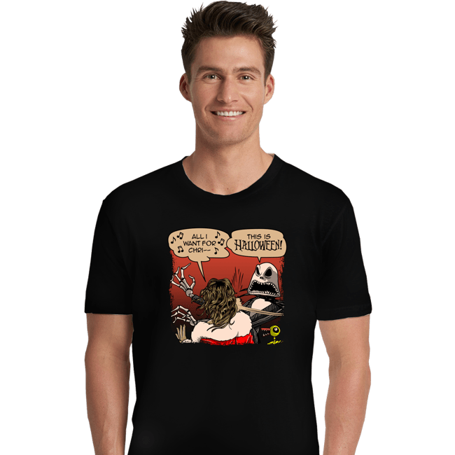 Daily_Deal_Shirts Premium Shirts, Unisex / Small / Black Skellington Slap