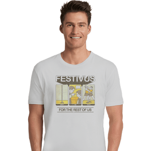 Shirts Premium Shirts, Unisex / Small / White Festivus