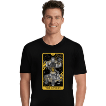 Load image into Gallery viewer, Secret_Shirts Premium Shirts, Unisex / Small / Black The Lovers Tarot
