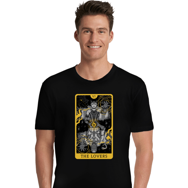 Secret_Shirts Premium Shirts, Unisex / Small / Black The Lovers Tarot