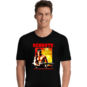 Secret_Shirts Premium Shirts, Unisex / Small / Black Dwight Rambo