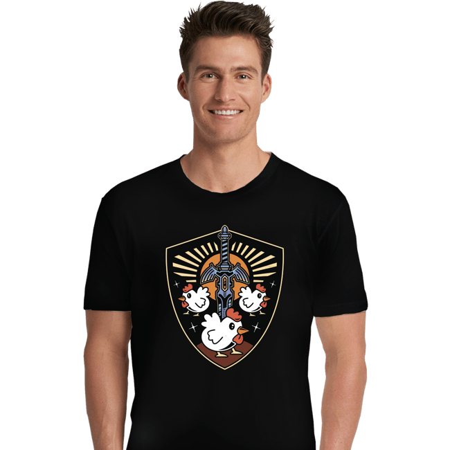 Shirts Premium Shirts, Unisex / Small / Black Cuccos Crest