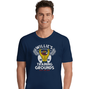 Shirts Premium Shirts, Unisex / Small / Navy Willie's Training Grounds