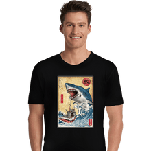 Load image into Gallery viewer, Secret_Shirts Premium Shirts, Unisex / Small / Black Hunting The Shark In Japan
