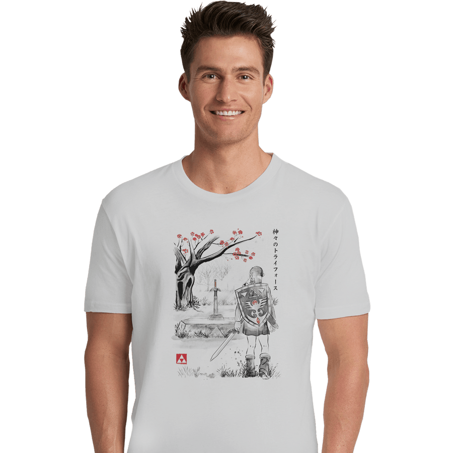 Shirts Premium Shirts, Unisex / Small / White A Link To The Sumi-e