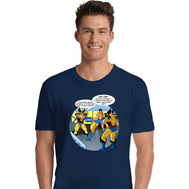 Secret_Shirts Premium Shirts, Unisex / Small / Navy Will the Real Wolverine Please Stand Up