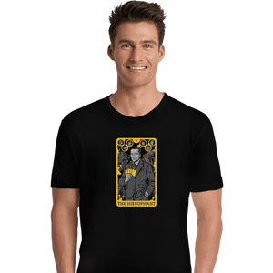 Shirts Premium Shirts, Unisex / Small / Black Tarot The Hierophant