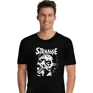 Shirts Premium Shirts, Unisex / Small / Black Something Strange