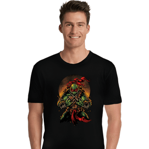 Secret_Shirts Premium Shirts, Unisex / Small / Black TMNT Raph