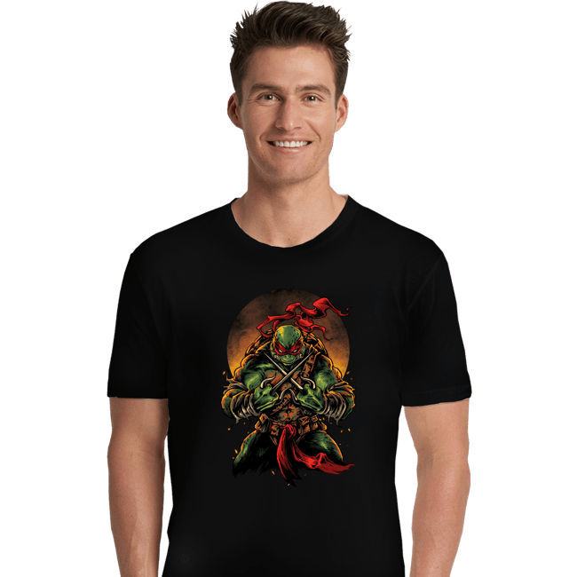 Secret_Shirts Premium Shirts, Unisex / Small / Black TMNT Raph