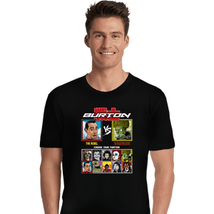 Daily_Deal_Shirts Premium Shirts, Unisex / Small / Black Burton Fighter