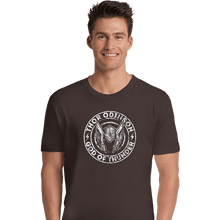 Load image into Gallery viewer, Secret_Shirts Premium Shirts, Unisex / Small / Dark Chocolate Thor God Of Thunder
