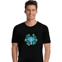 Load image into Gallery viewer, Shirts Premium Shirts, Unisex / Small / Black Open Your Sheikah Eye

