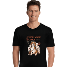 Load image into Gallery viewer, Daily_Deal_Shirts Premium Shirts, Unisex / Small / Black Sherlock Bones
