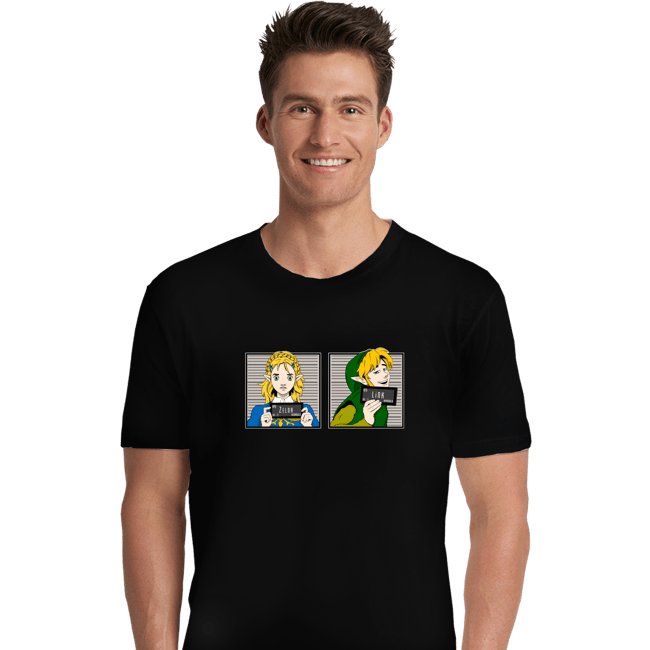 Secret_Shirts Premium Shirts, Unisex / Small / Black Arrested In Hyrule!