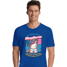 Load image into Gallery viewer, Daily_Deal_Shirts Premium Shirts, Unisex / Small / Royal Blue Scepticorn
