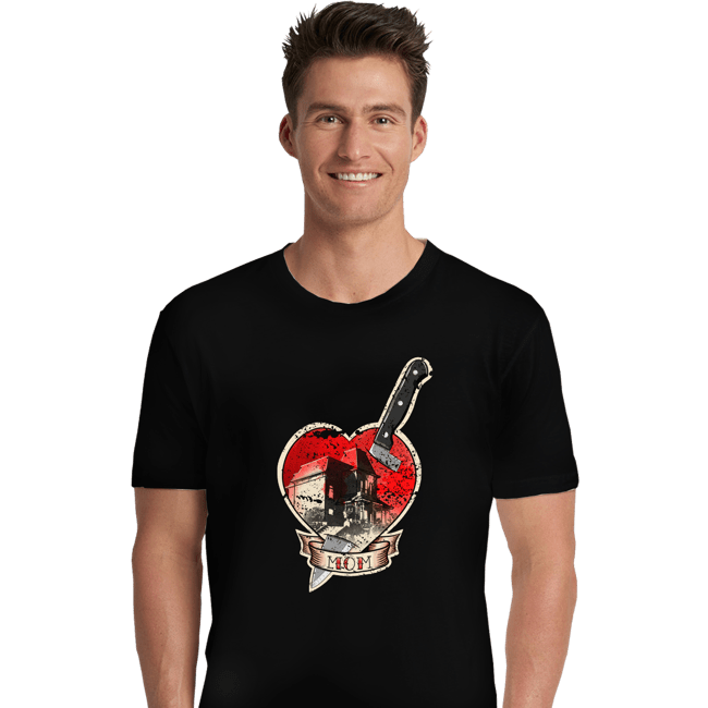 Shirts Premium Shirts, Unisex / Small / Black Mom tattoo