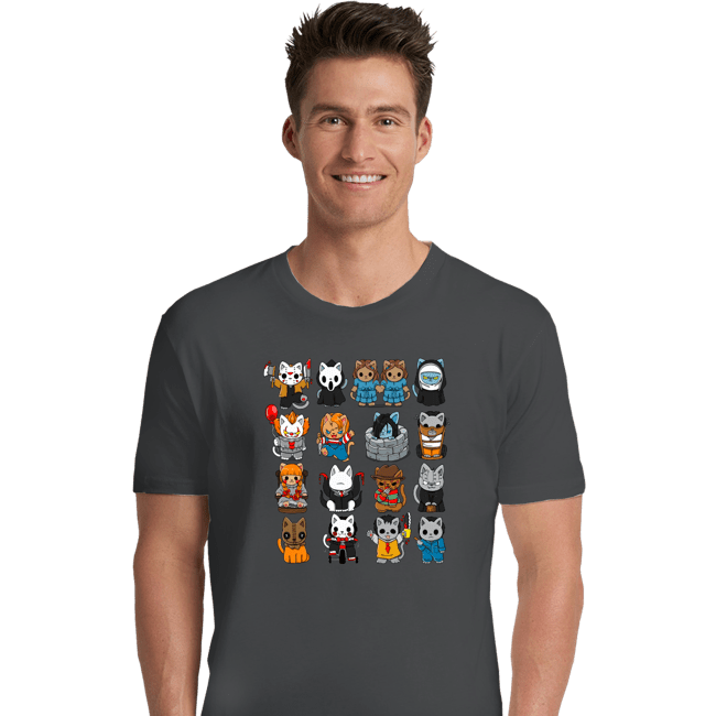 Daily_Deal_Shirts Premium Shirts, Unisex / Small / Charcoal The Horror Kittens