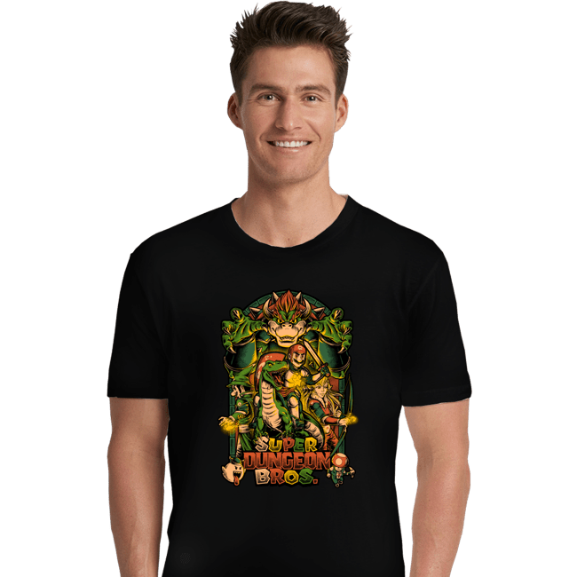 Secret_Shirts Premium Shirts, Unisex / Small / Black Super Dungeon Bros!