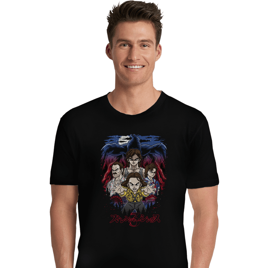 Shirts Premium Shirts, Unisex / Small / Black Stranger Shonen