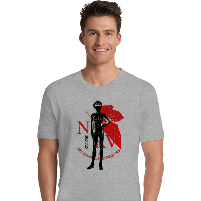 Shirts Premium Shirts, Unisex / Small / Sports Grey Crimson Pilot