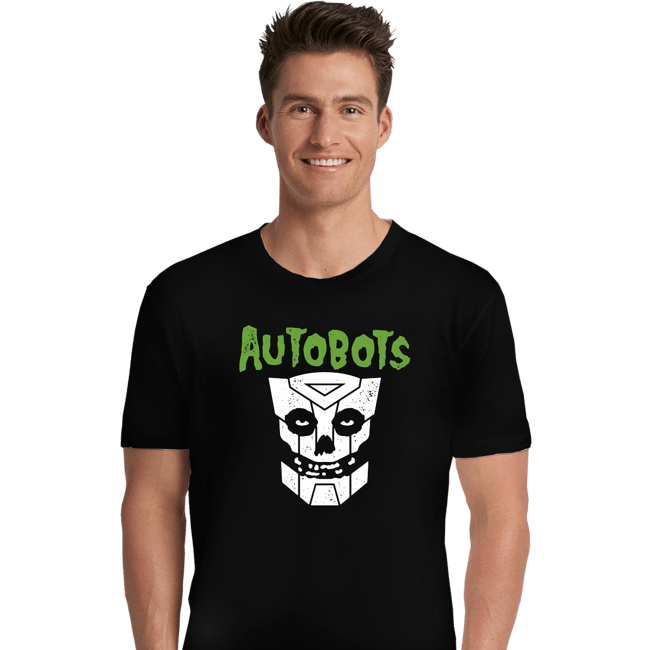 Secret_Shirts Premium Shirts, Unisex / Small / Black Punk Robot