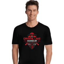 Load image into Gallery viewer, Shirts Premium Shirts, Unisex / Small / Black Crystal Lake Staff
