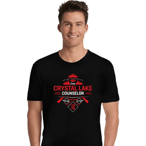 Shirts Premium Shirts, Unisex / Small / Black Crystal Lake Staff